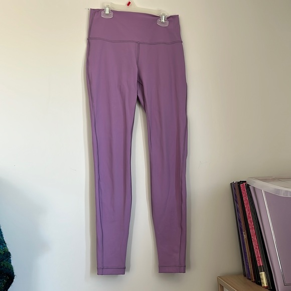Lululemon Lilac Tights - Picture 1 of 3